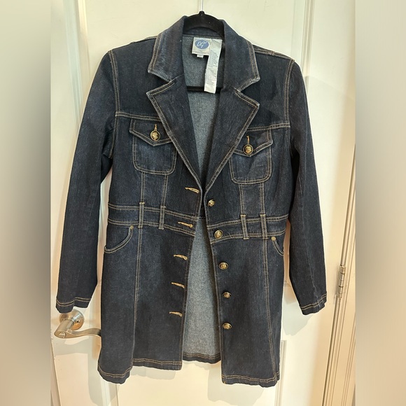 DG2 by Diane Gilman Denim Jacket - Picture 1 of 8